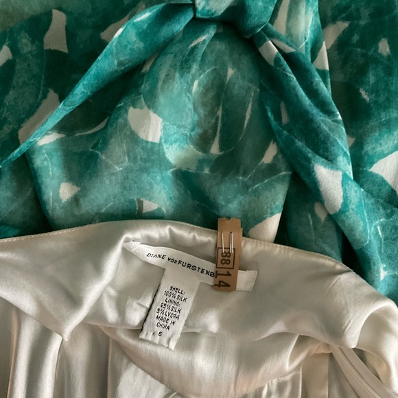 Green Patterned Halter Dress - Picture 5 of 6